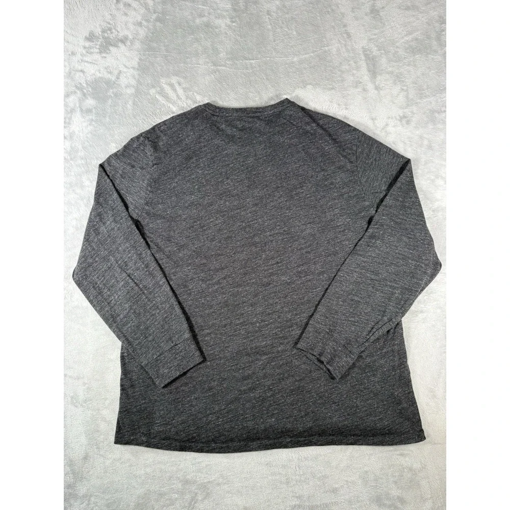Polo Ralph Lauren Shirt Men's XL‎ Grey Classic Fit Long Sleeve